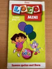 MiniLoco boekje samen spelen met Dora