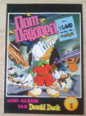 Dagobert Duck miniboekje deel 1 land onder aarde