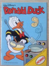 Donald Duck miniboekje speciale uitgave van Honig