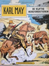Karl May strip deel 50 de vijftig herefordstieren