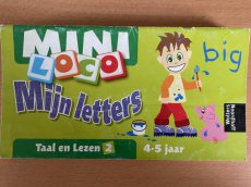 MiniLoco boekje mijn letters Taal/Lezen 2