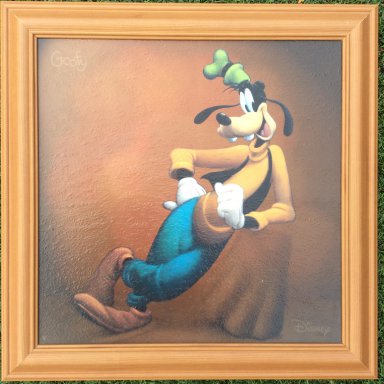 Walt Disney Schilderij Goofy 40 x 40 -